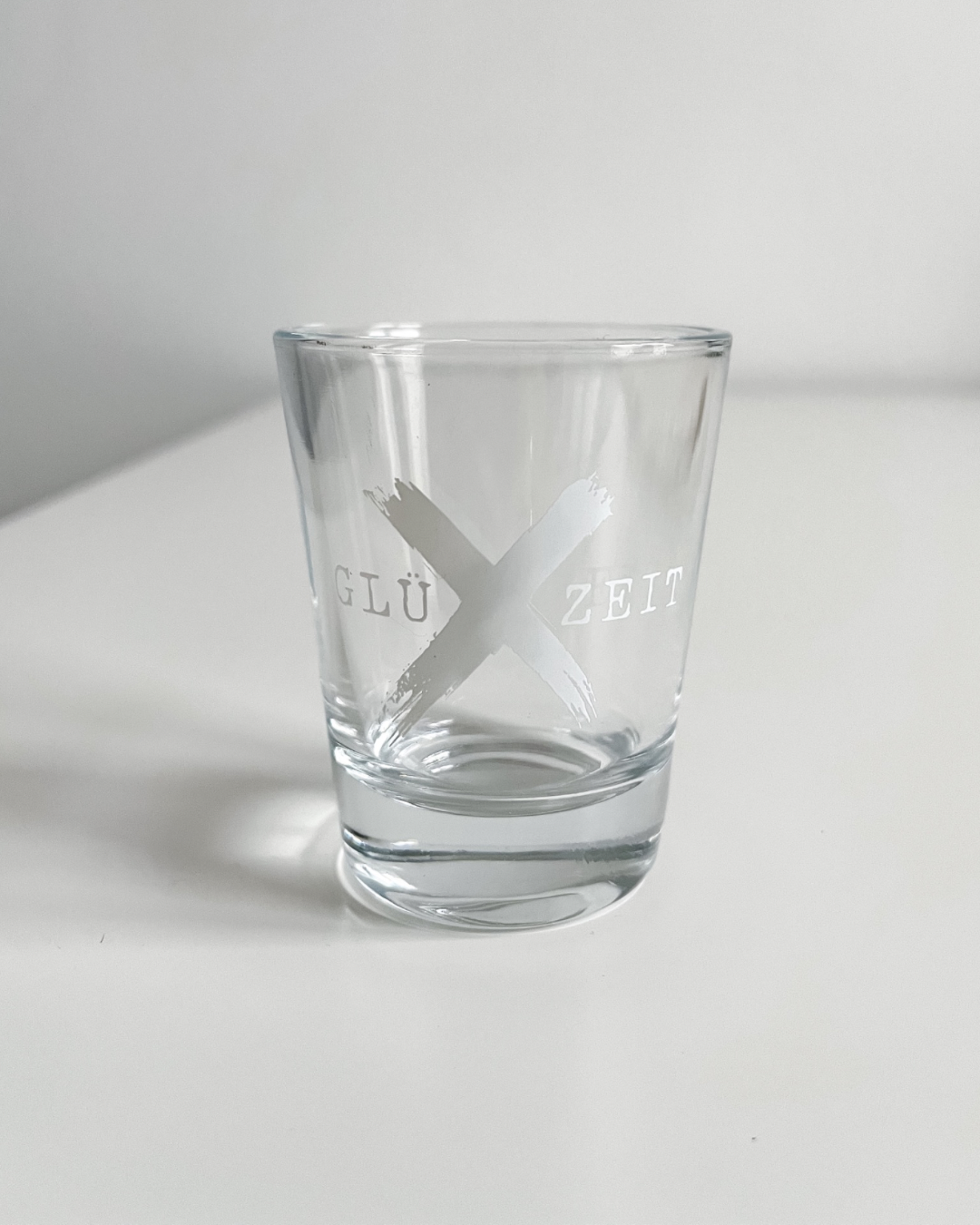 Glüxzeit Schnapsglas